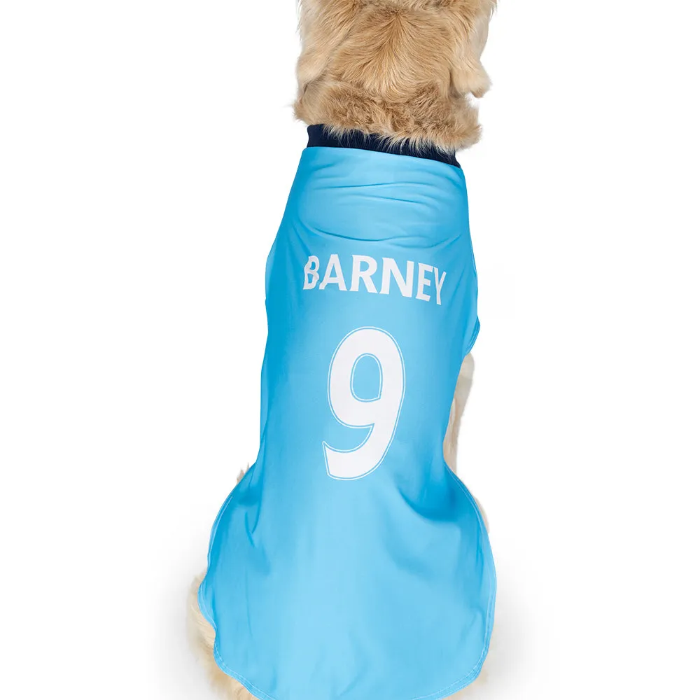 Personalised Man City Dog Shirt