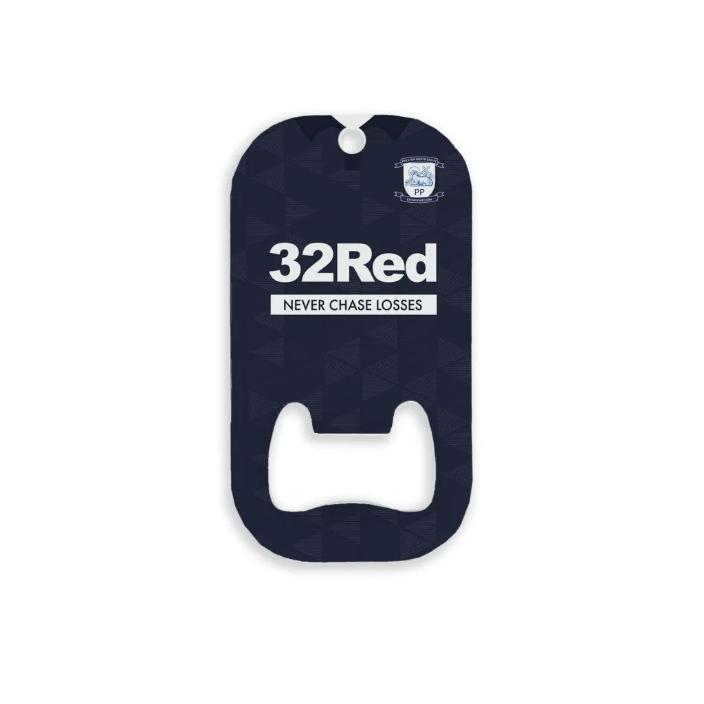 Preston North End Retro Kit Bottle Openers
