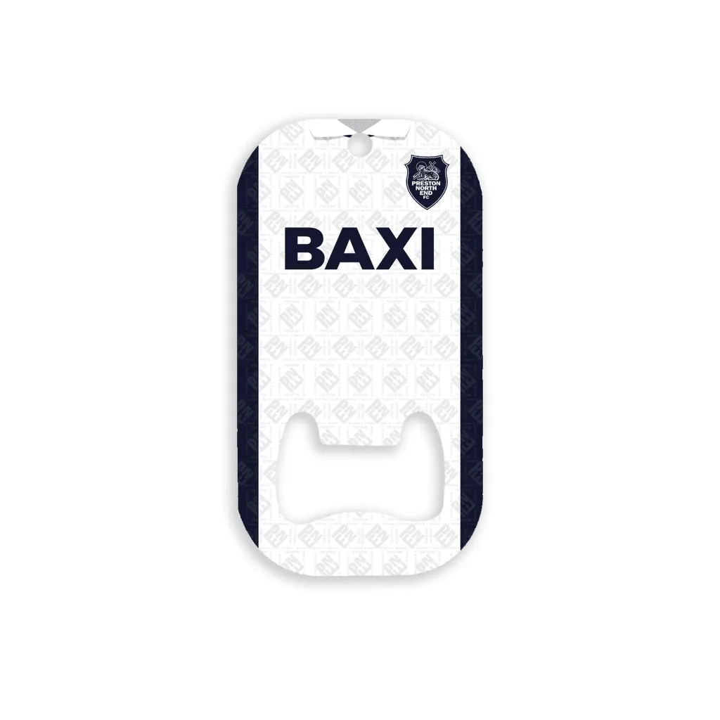 Preston North End Retro Kit Bottle Openers