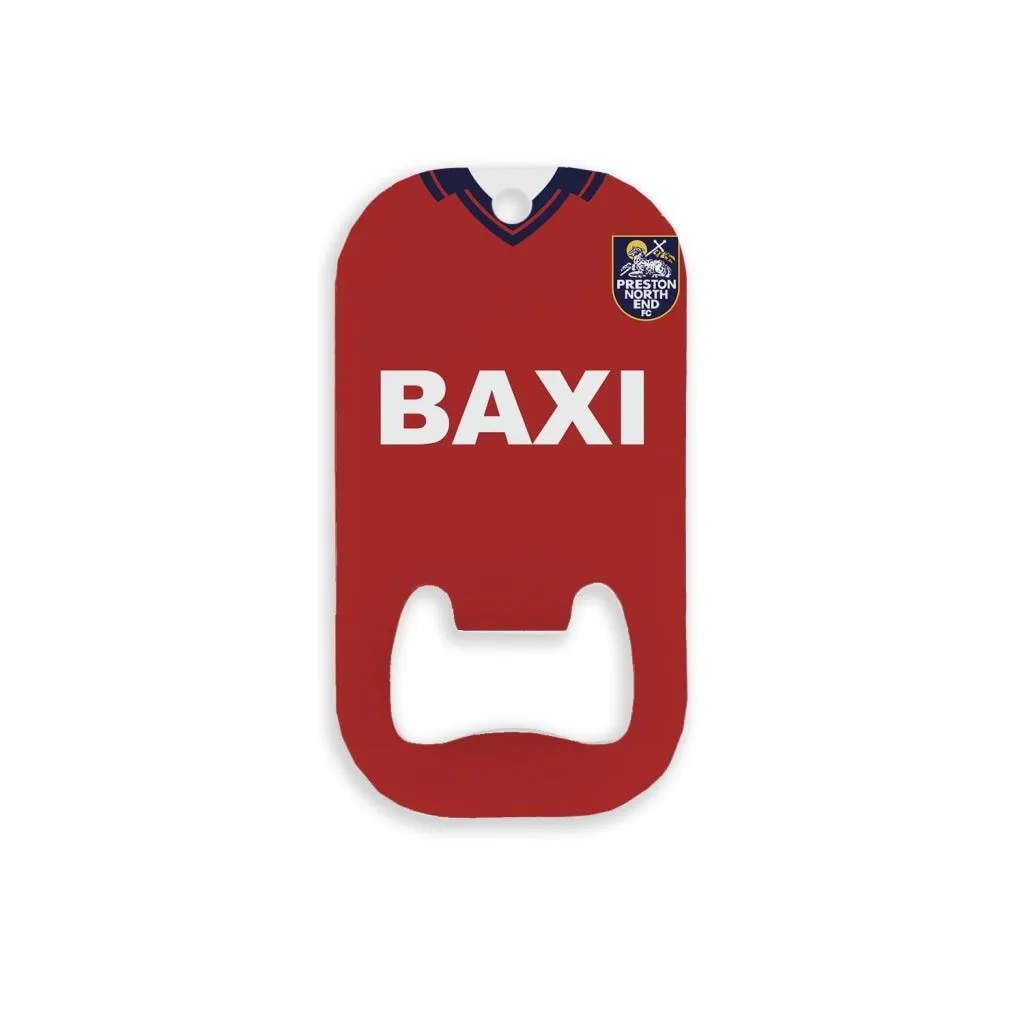 Preston North End Retro Kit Bottle Openers