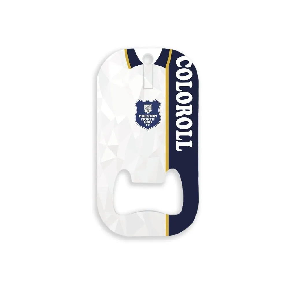 Preston North End Retro Kit Bottle Openers