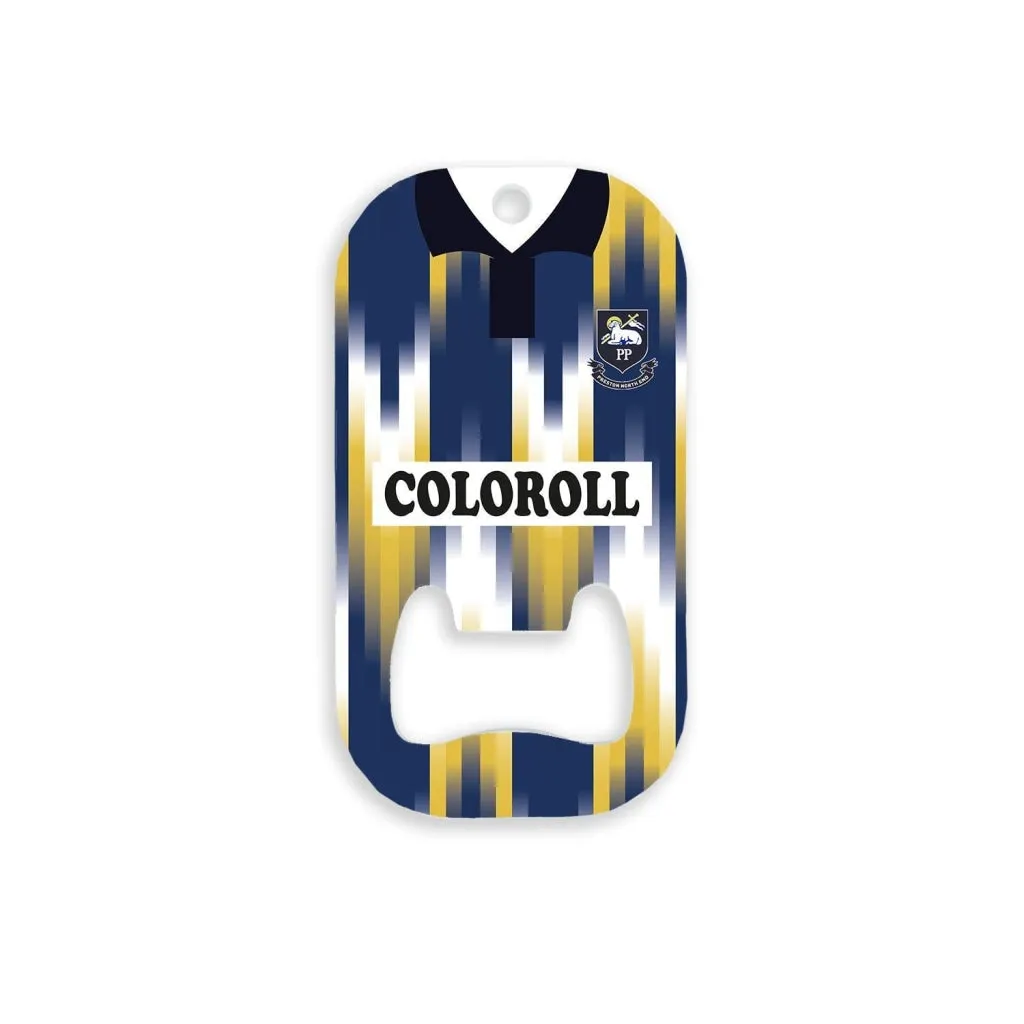 Preston North End Retro Kit Bottle Openers
