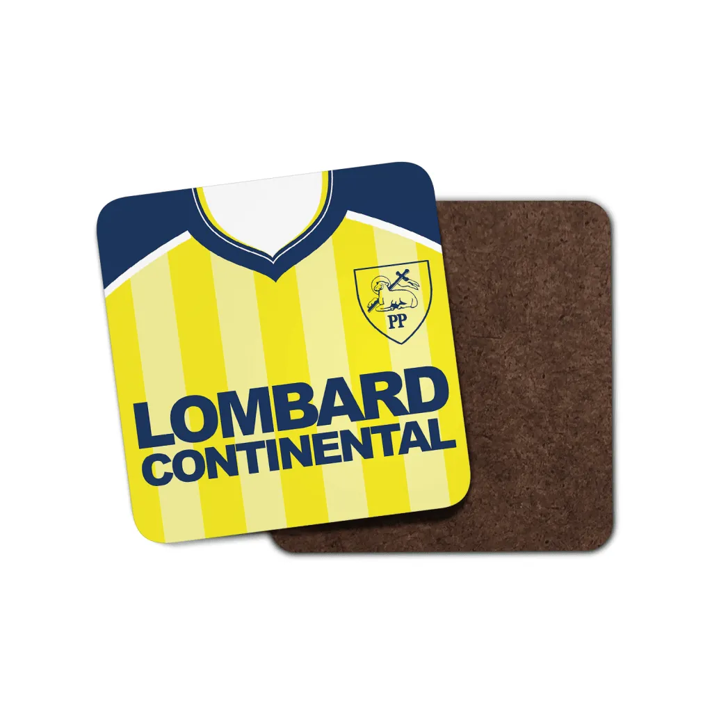 Preston North End Retro Kit Coasters