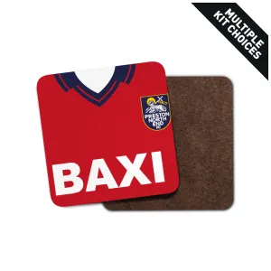 Preston North End Retro Kit Coasters