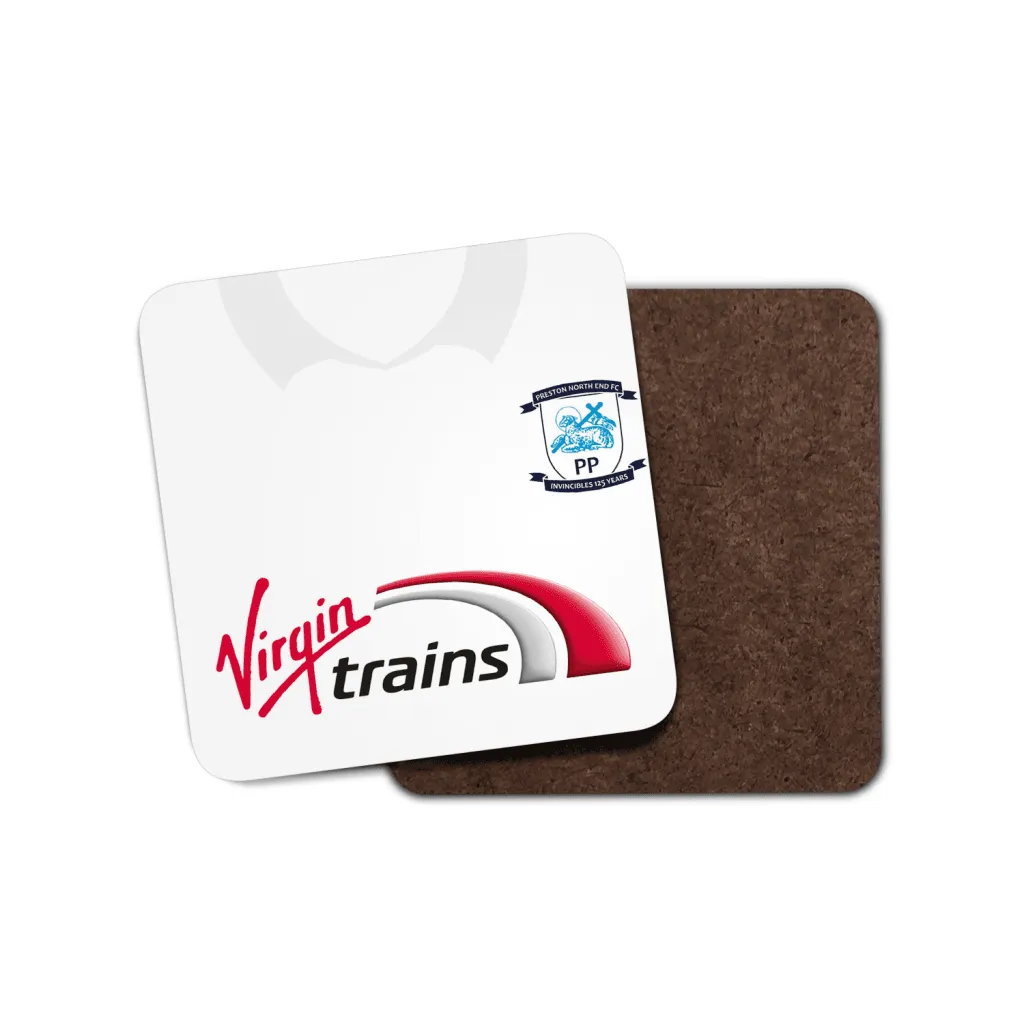 Preston North End Retro Kit Coasters