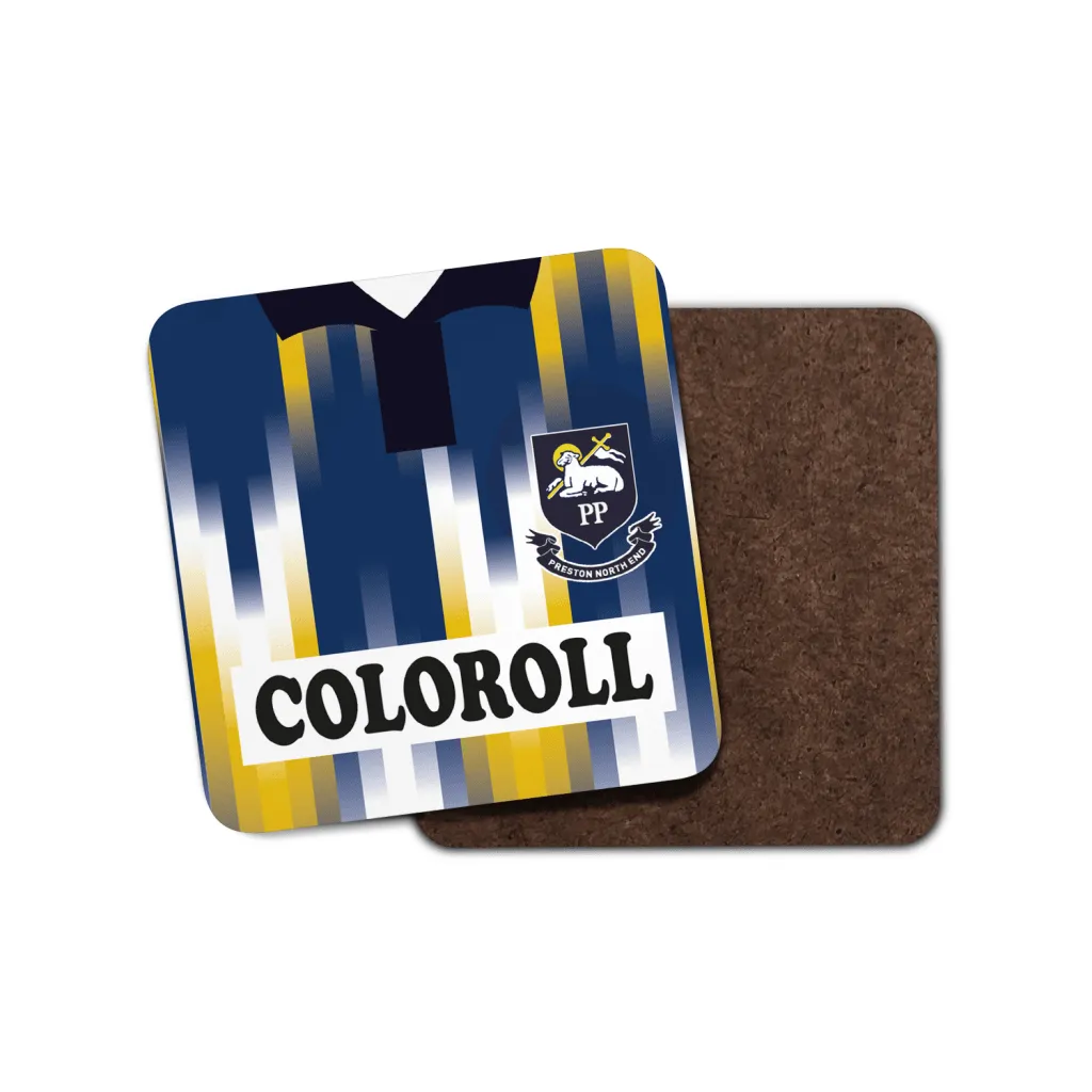 Preston North End Retro Kit Coasters