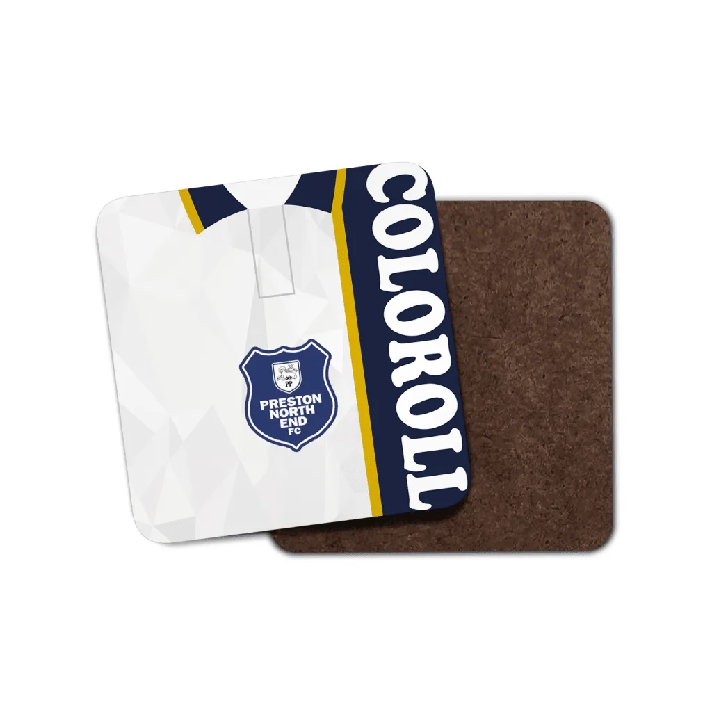 Preston North End Retro Kit Coasters