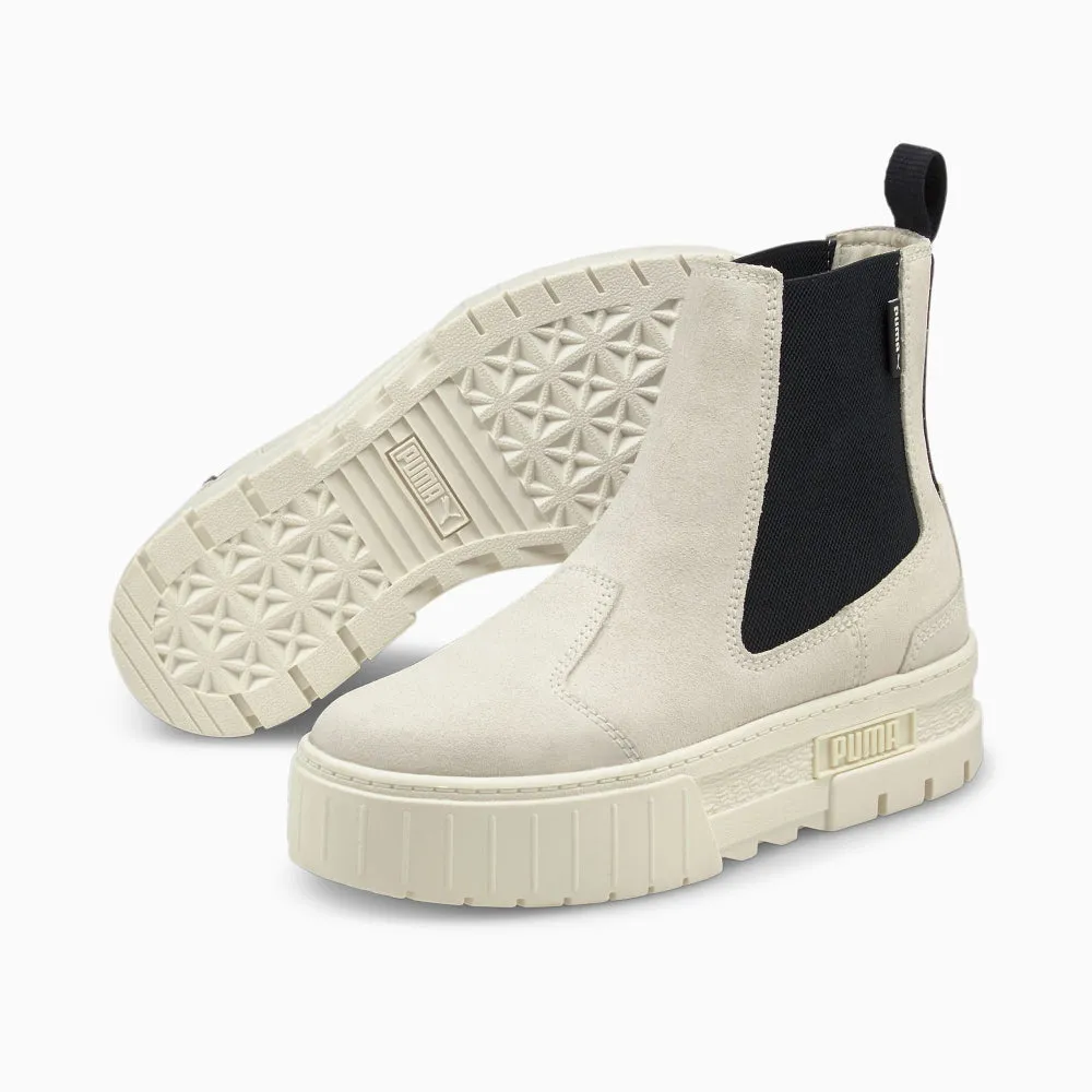 PUMA MAYZE LEATHER CHELSEA BOOTS