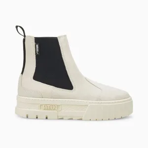PUMA MAYZE LEATHER CHELSEA BOOTS