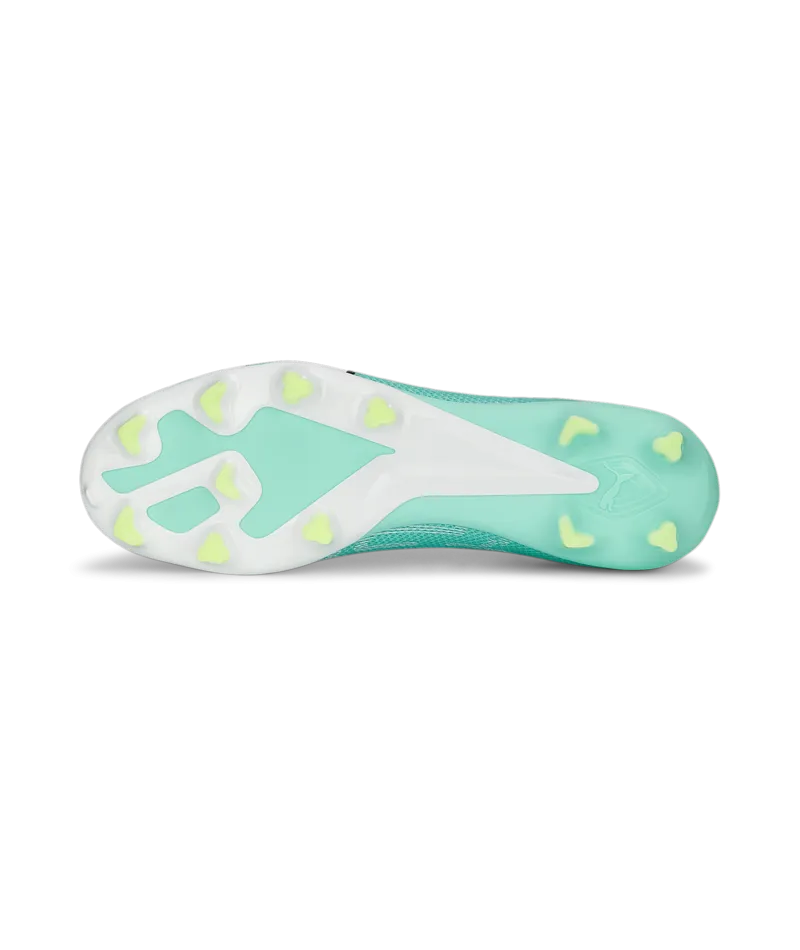 Puma Ultra Match FG/AG Soccer Cleats 107217 03 ELECTRIC PEPPERMINT-PUMA WHITE-FAST YELLOW