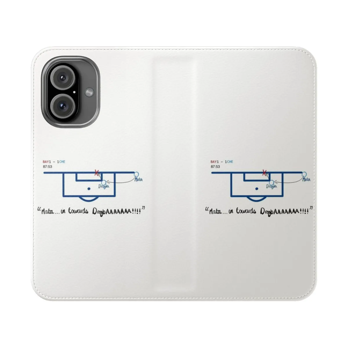 "Chelsea FC Champions League Inspired Flip Cover Phone Case"