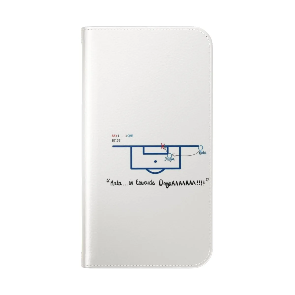 "Chelsea FC Champions League Inspired Flip Cover Phone Case"