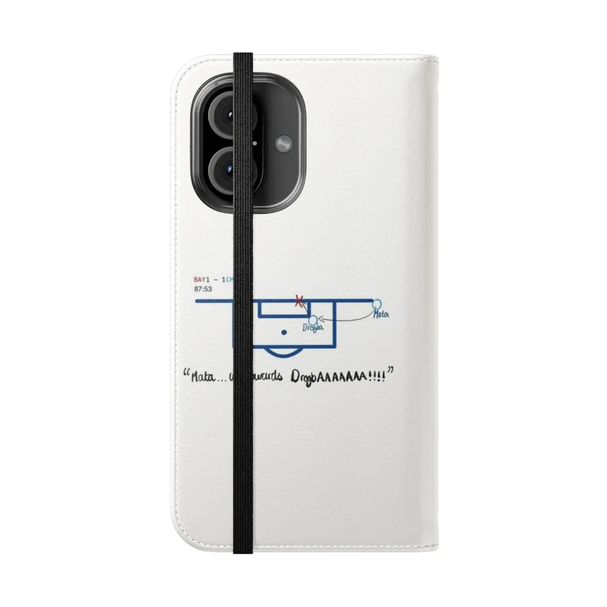 "Chelsea FC Champions League Inspired Flip Cover Phone Case"
