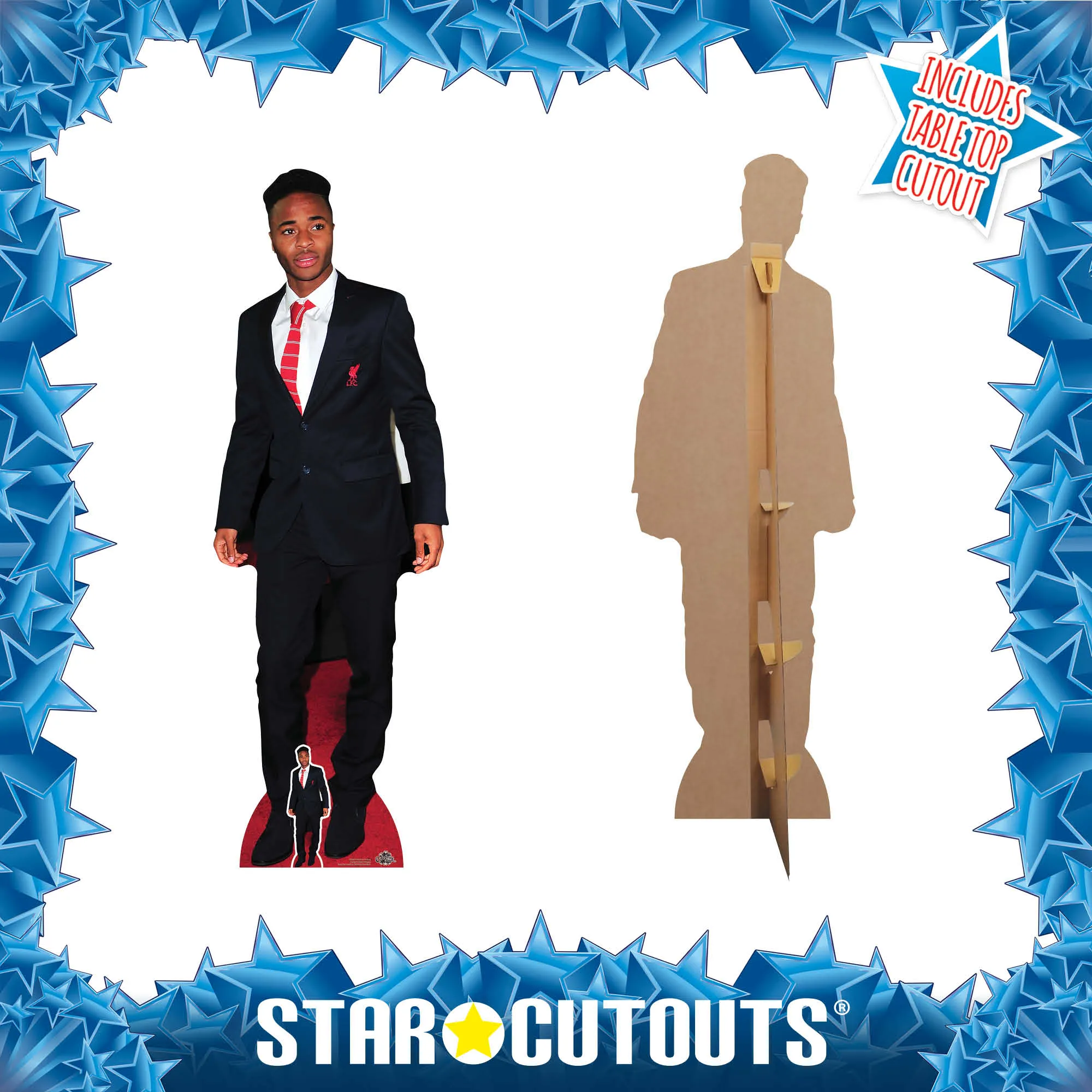 Raheem Sterling Footballer  Cardboard Cutout