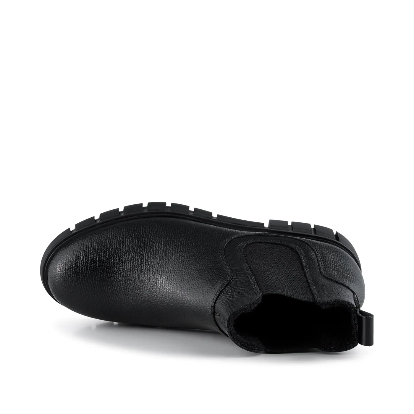 Rebel warm boot leather - BLACK