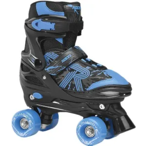 Roces Quaddy 3.0 Boy Skating Roller Skates Black/Blue 550094