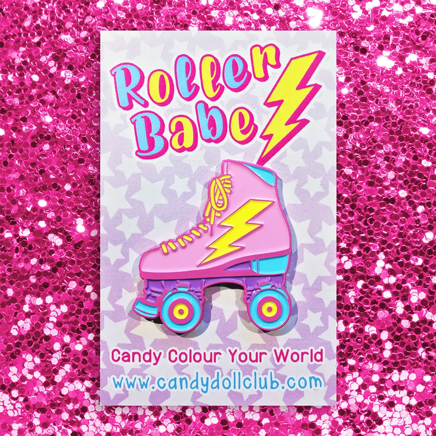 Roller Babe Pin