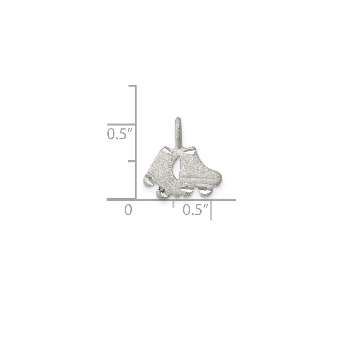 Roller Skates Pendant (Silver)78