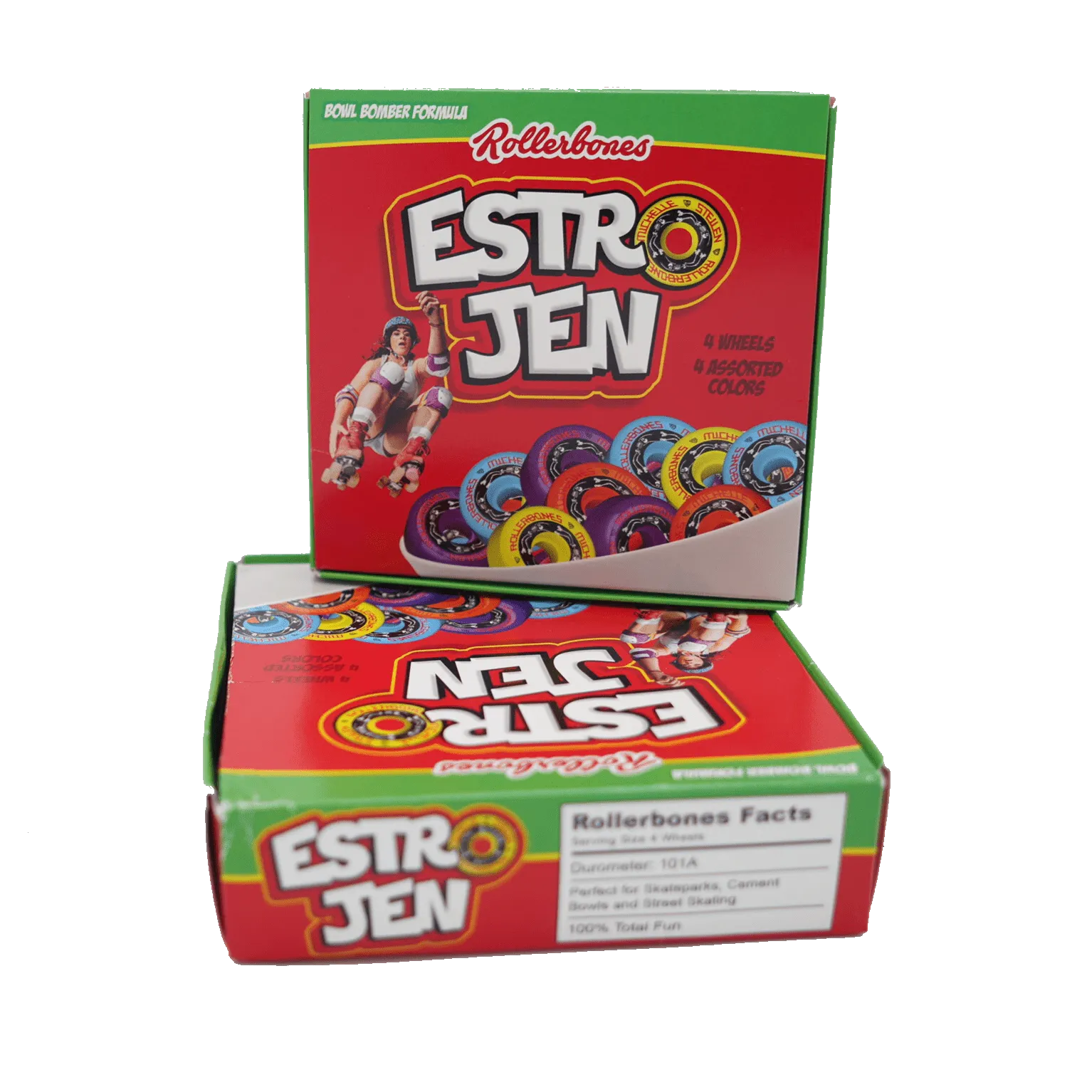 RollerBones Estro Jen Bowl Bombers 4pk