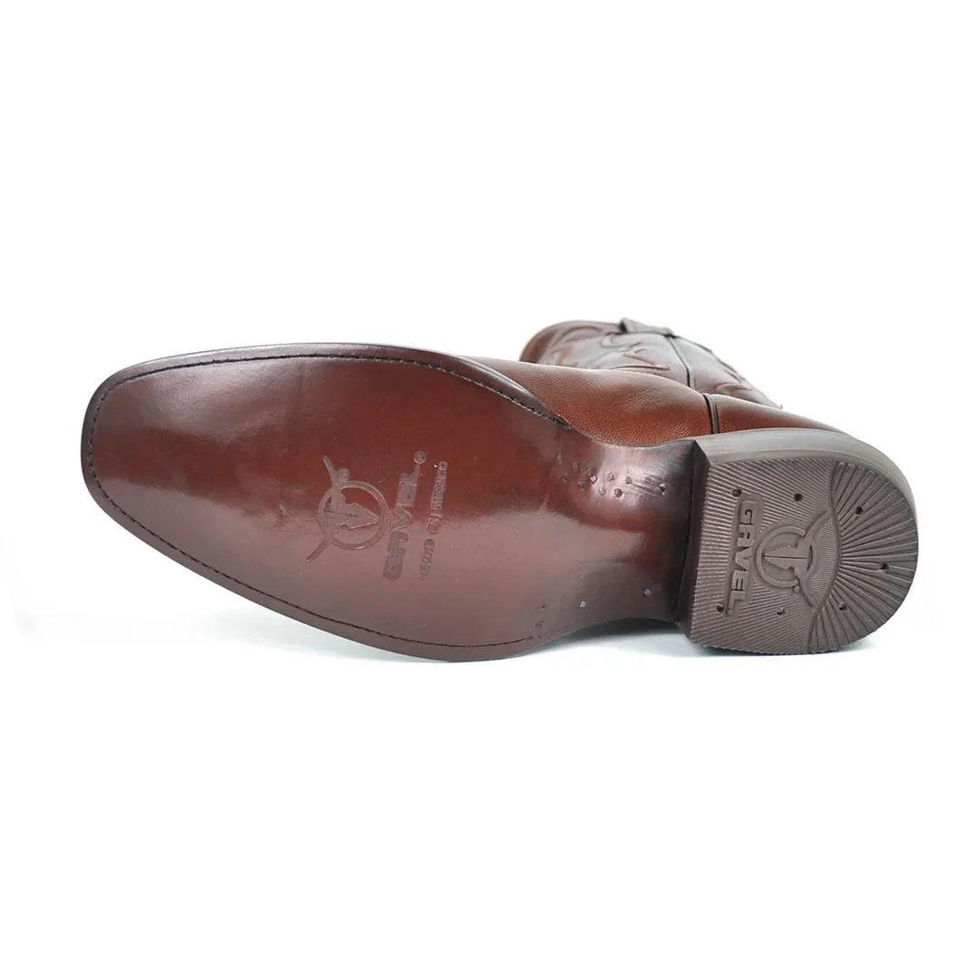 Santana Goat French Toe Boot - Budapest Brown