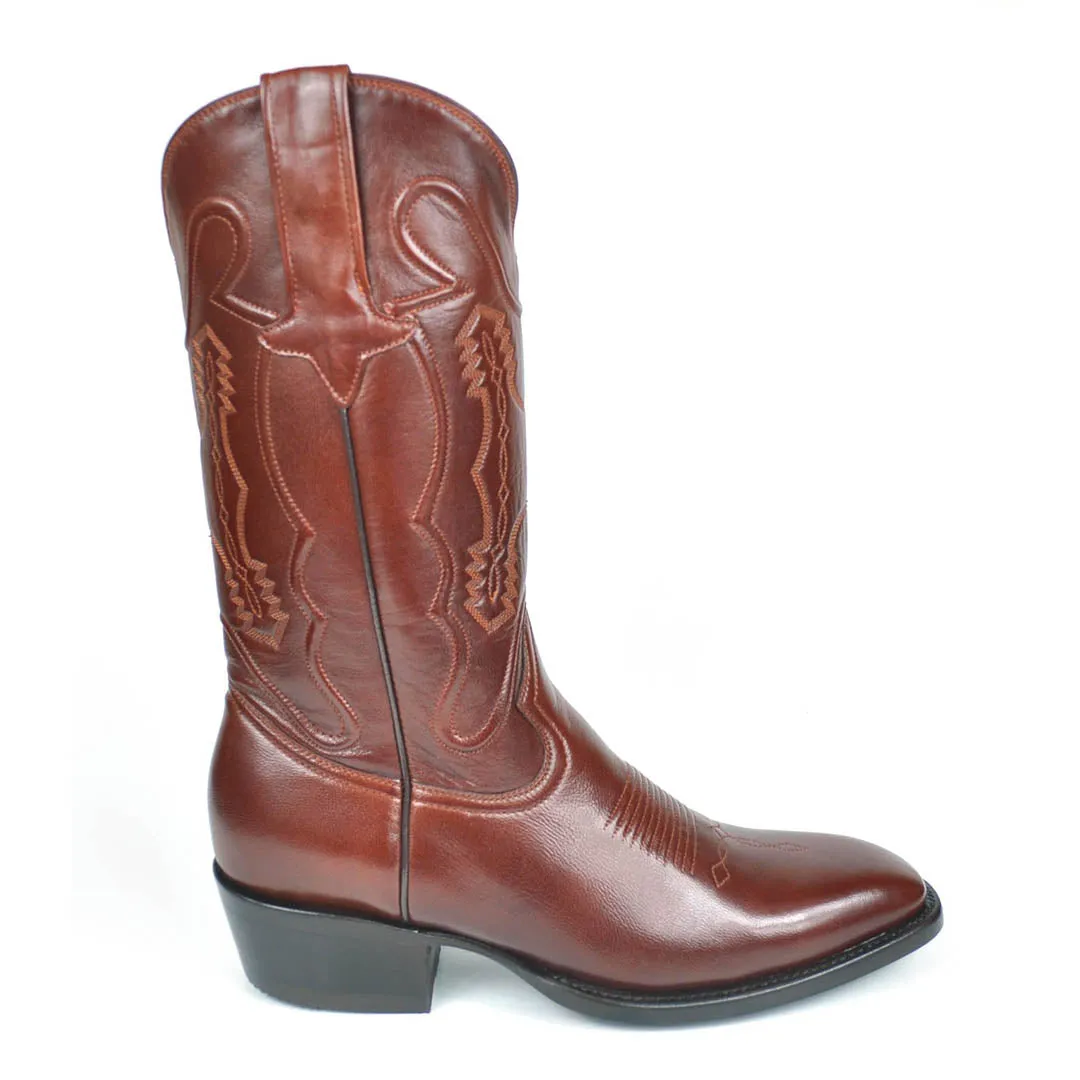 Santana Goat French Toe Boot - Budapest Brown