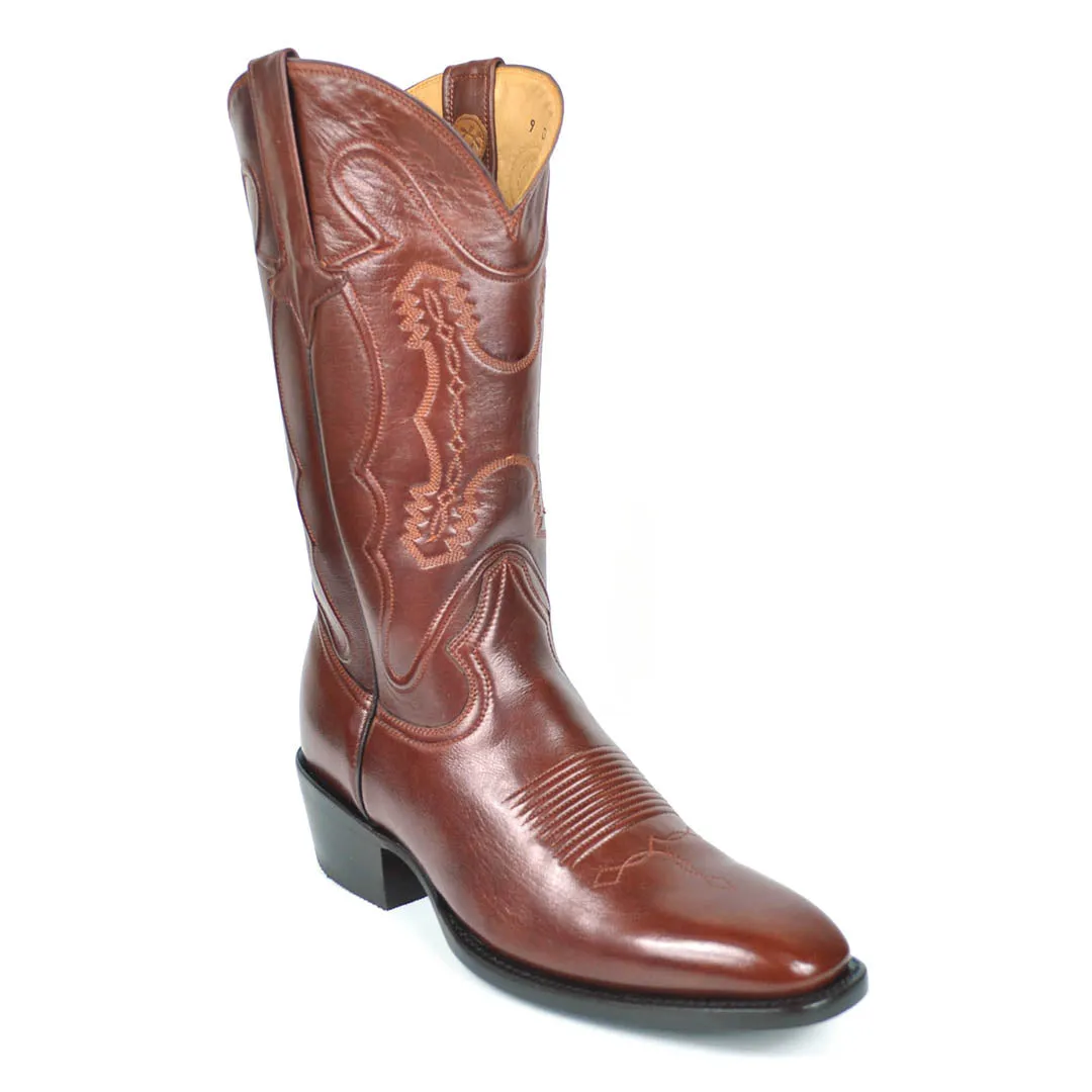 Santana Goat French Toe Boot - Budapest Brown