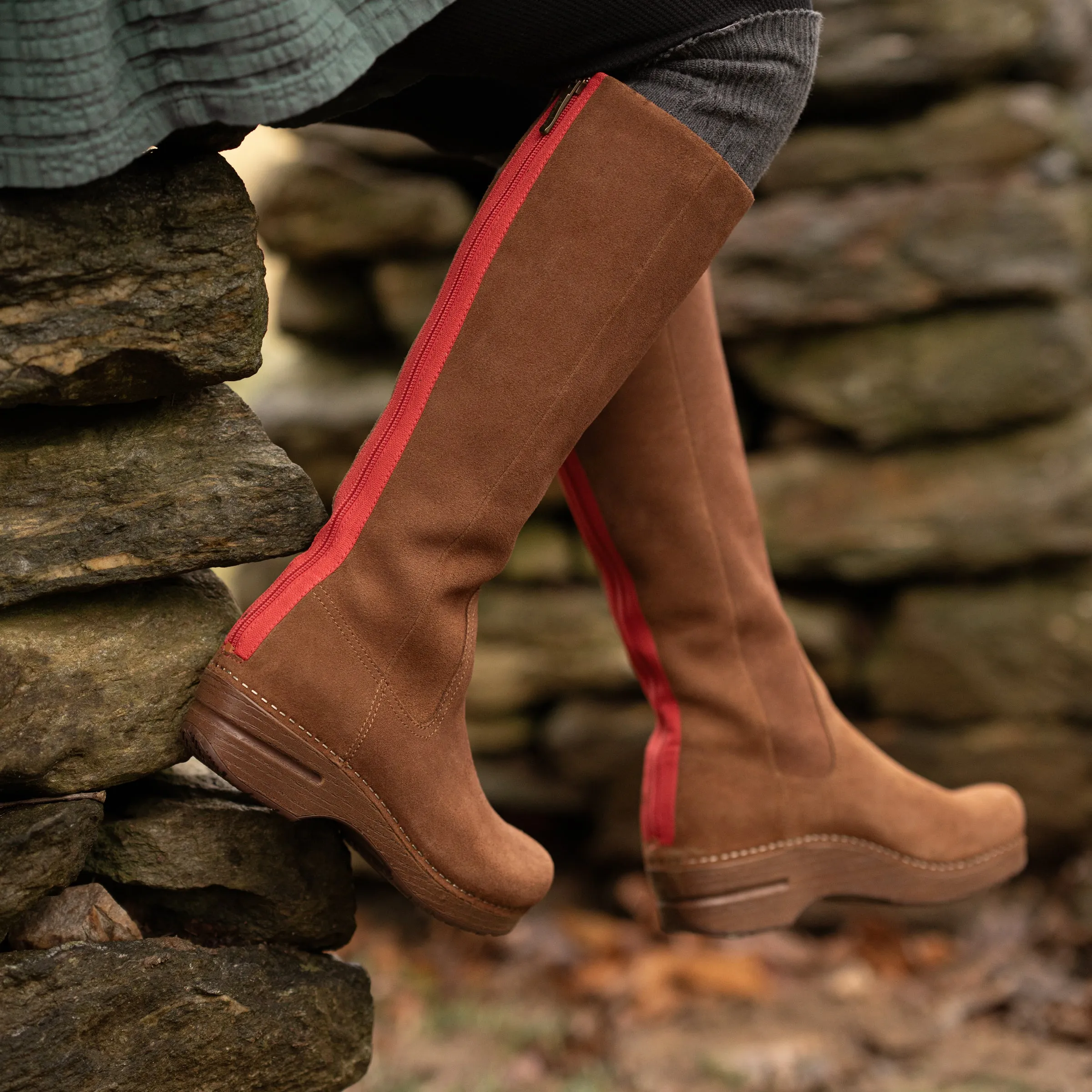 Shelbie Brown Waterproof Suede