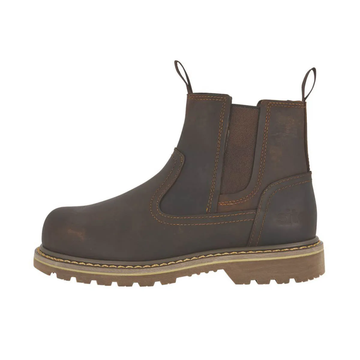 Site Mudguard Size 4 Womens Brown  Steel Toe Cap Safety Dealer Boots