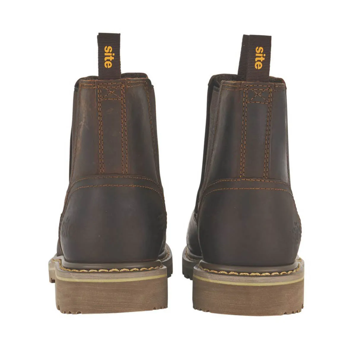 Site Mudguard Size 4 Womens Brown  Steel Toe Cap Safety Dealer Boots
