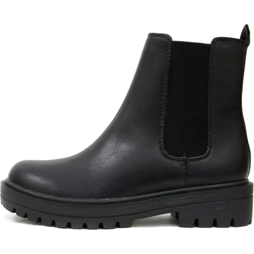Stylish Low Heel Chelsea Boots