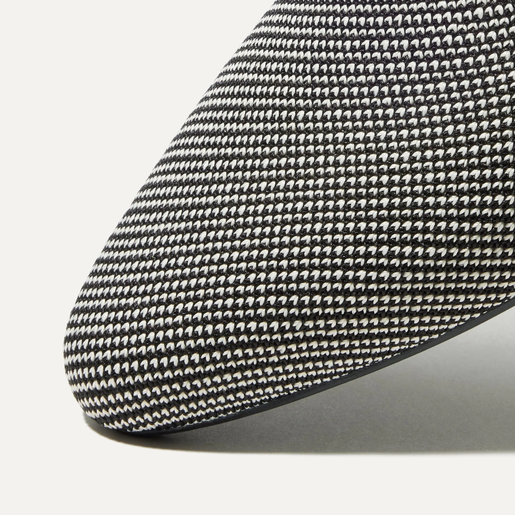 The Almond Loafer - Black Twill